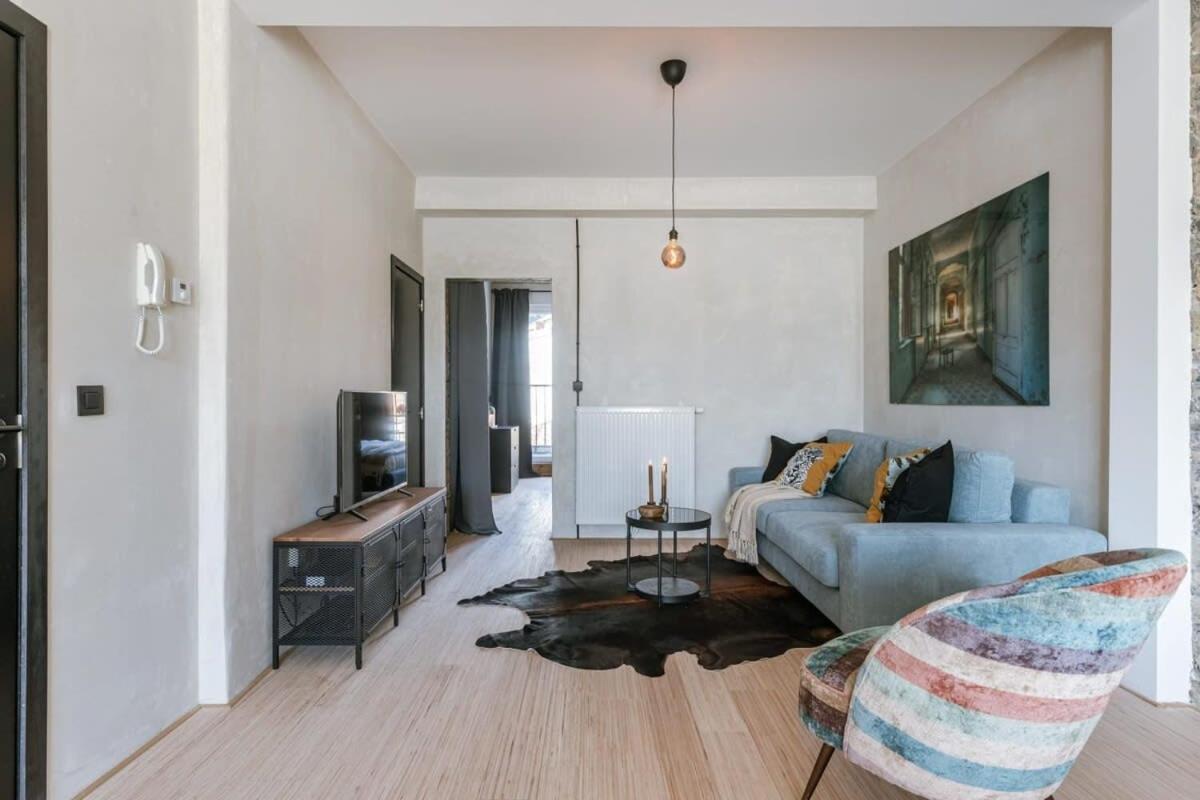 Huswell - Industrial Apartment With Terrace In アントウェルペン エクステリア 写真