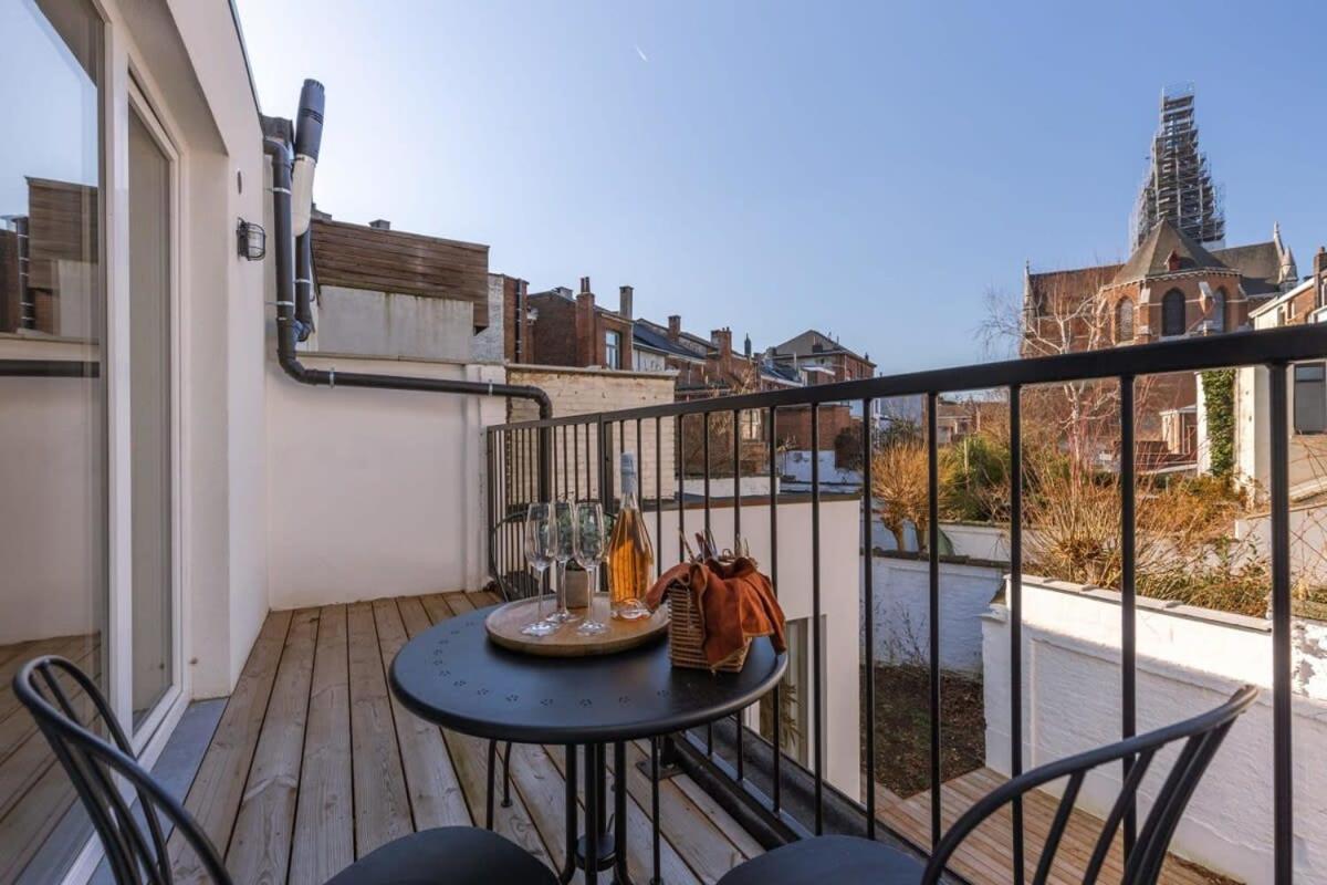 Huswell - Industrial Apartment With Terrace In アントウェルペン エクステリア 写真