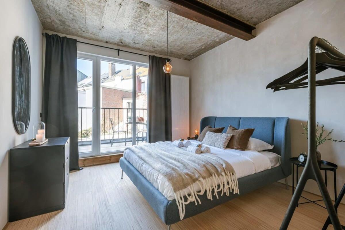 Huswell - Industrial Apartment With Terrace In アントウェルペン エクステリア 写真